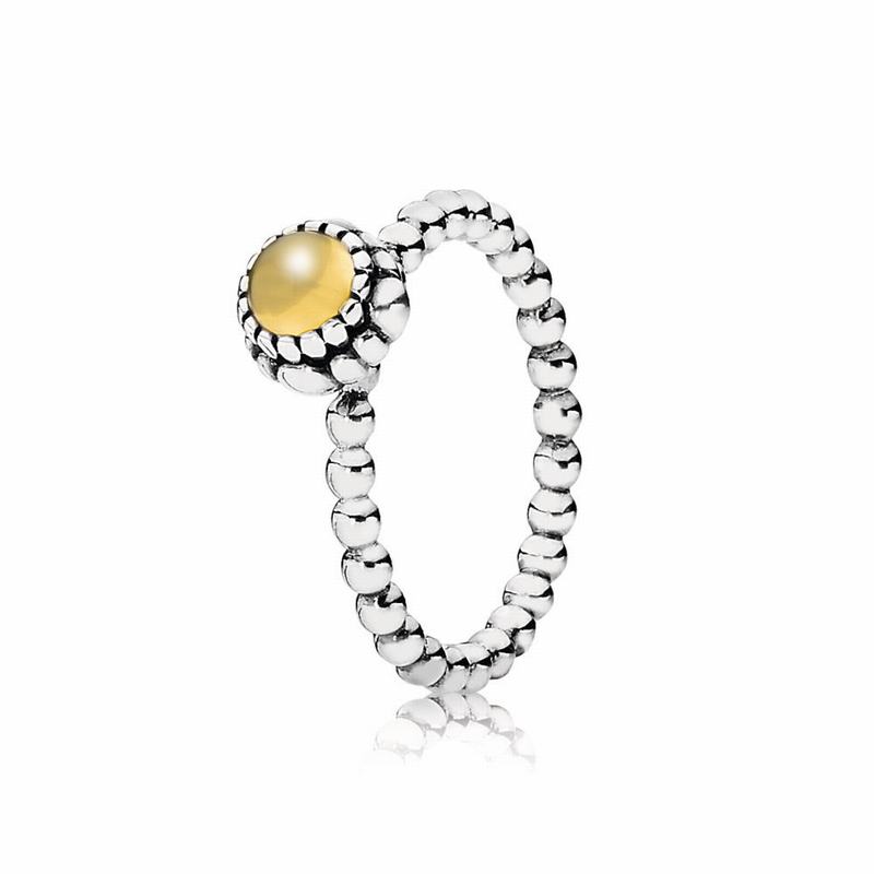 Pandora Birthday Blooms Ring November NZ, Sterling Silver (398265-RYJ)